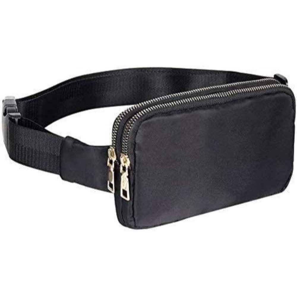 Fanny Pack Waterproof Waist Bags Black